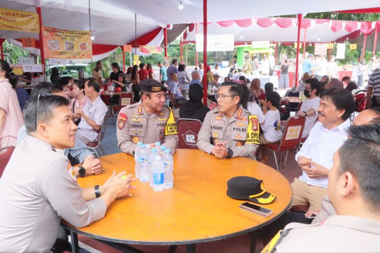 Kunjungan Kapolres Metro Jakut bersama Asistensi Irwasda Polda Metro Jaya di TPS Jakarta Utara