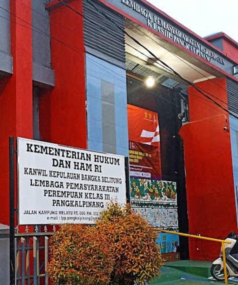 Diduga Ada Praktek Pungli Oleh Oknum Pegawai Lapas Perempuan Kelas III Pangkalpinang Dalih Pemindahan Kamar