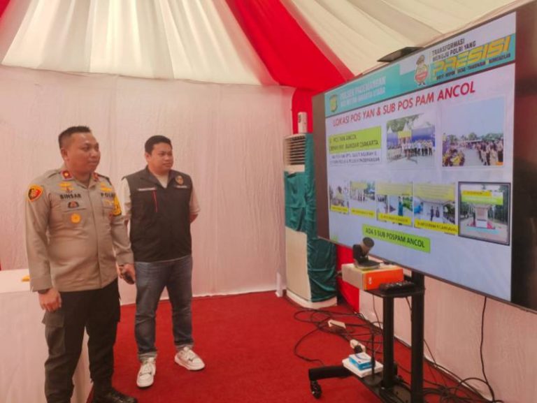 Kunjungan Kapolsek Pademangan ke Posyan Ancol, Wujud Komitmen dalam Operasi Lilin Jaya 2024