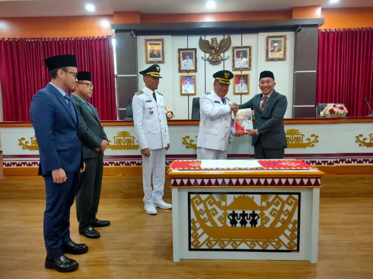 Pemkab Tanggamus Gelar Sertijab Bupati di Ruang Rapat Utama