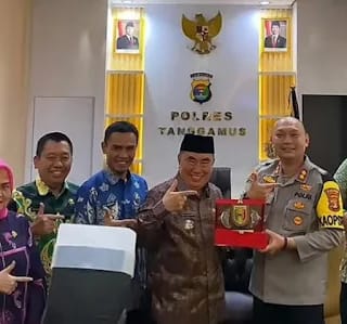 Bupati dan Wakil Bupati Tanggamus Kunjungi Polres, Bahas Penguatan Keamanan Daerah