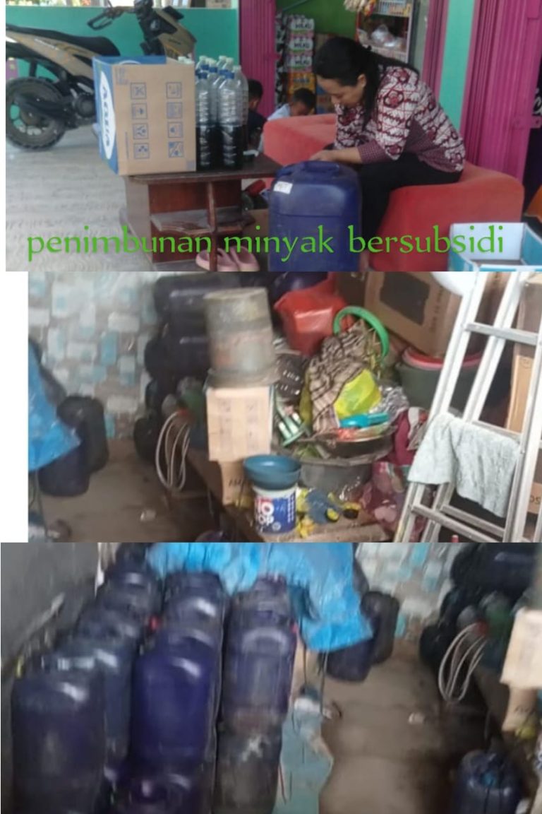 Diduga marak penimbun minyak bersubsidi di Wilayah Hukum Polsek Tanjung bintang, merasa hebat siapakah di belakangnya