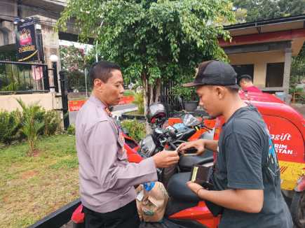 Operasi Brantas Jaya 2025, Polsek Kelapa Gading Amankan 17 Kendaraan Tanpa Kelengkapan