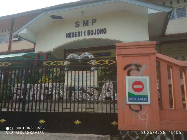 Sering Terjadi Pungli di SMP Negeri 1 Bojong, Wali Murid Keluhkan Iuran Tak Wajar