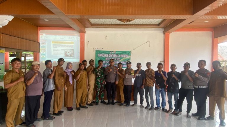 Penyuluhan Kamtibmas dan Bahaya Narkoba Warnai Kegiatan Nonfisik TMMD ke-124 Kodim 0422/Lampung Barat