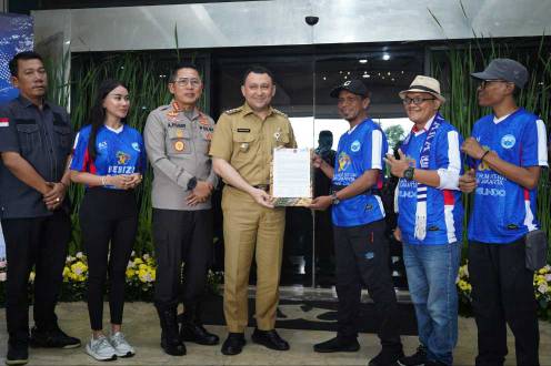Semangat Persitara Menggema di Kantor Walikota Jakarta Utara Rayakan Keberhasilan di Liga 4 Nasional 2025