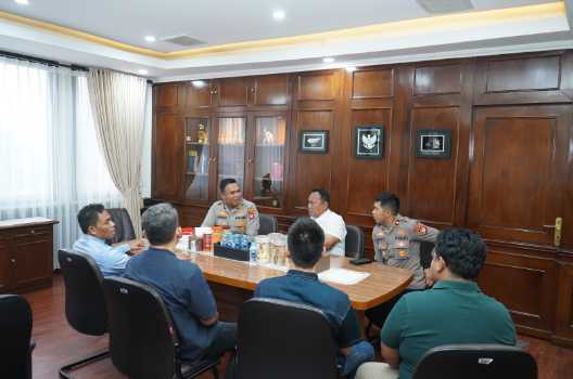 Kapolres Metro Jakarta Utara Terima Kunjungan Tokoh Gereja Kim Taegon, Pererat Tali Silaturahmi Antar Umat Beragama