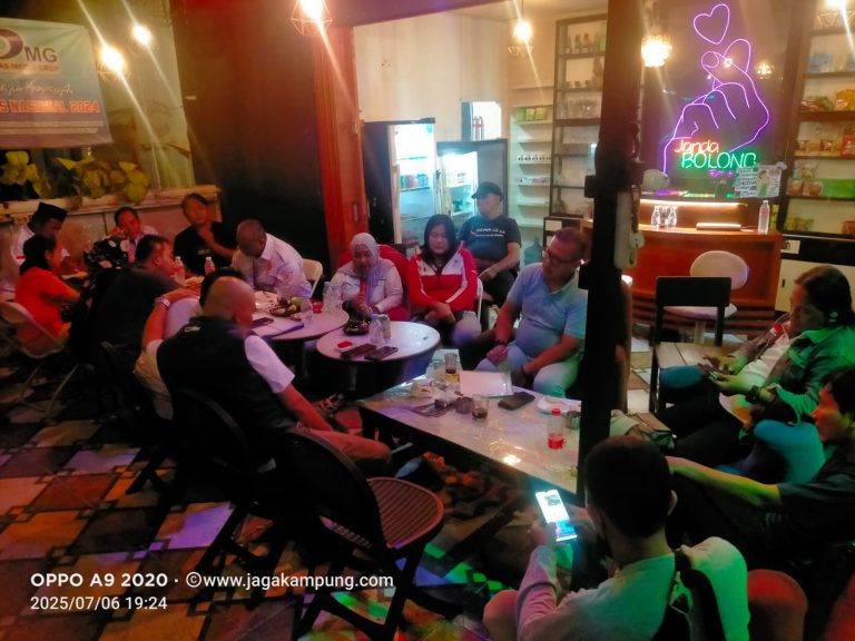 BAJA Gelar Rapat Koordinasi Terkait Pemberdayaan SDM Internal di Cafe Janda Bolong JTS Kemayoran