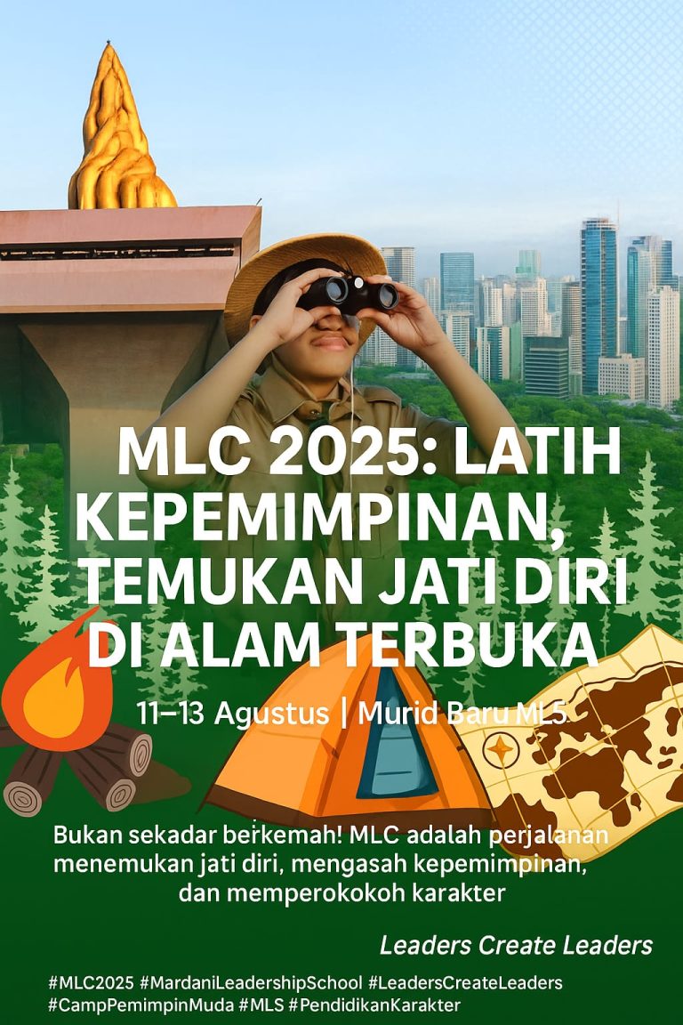 Mardani Leadership Camp, Bekal Awal Murid MLS Jadi Pemimpin Masa Depan