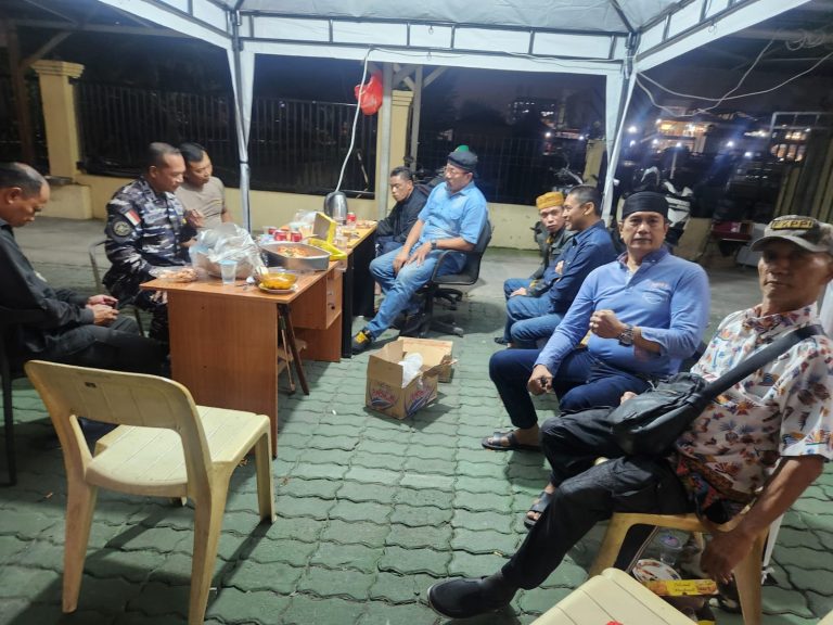 Polsek Muara Baru Bersama TNI dan Tokoh Ormas Gelar Silaturahmi dan Ngopi Kamtibmas 