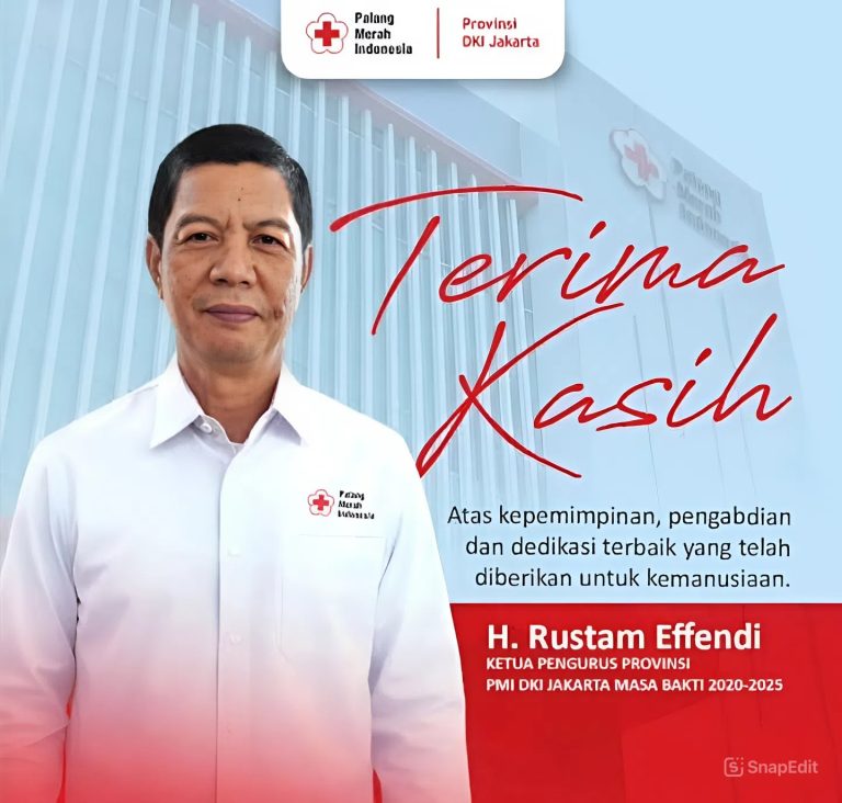 “Rustam Effendy : Banyak yang Diperbuat untuk PMI DKI Jakarta”