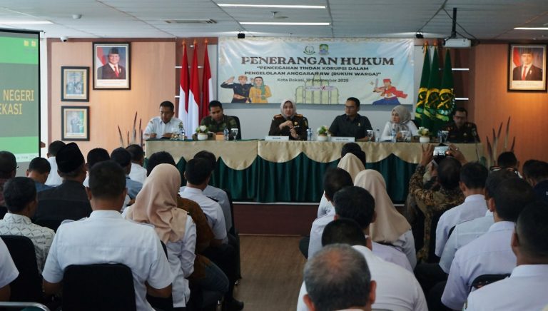Kejari Kota Bekasi Soroti Risiko Dana Rp100 Juta per RW