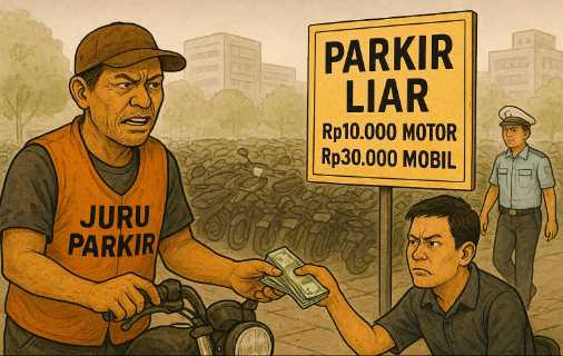 Pemerintah Genjot Pajak, Parkir Liar di Sunter–Kelapa Gading Tak Tersentuh?