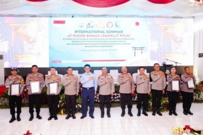 Pusdik Binmas Polri Gelar Seminar Internasional: Perkuat Sinergi Polisi dan Masyarakat Cegah Kejahatan