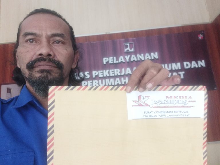 Ruas Jalan APBD 2025 Diduga Bermasalah, Jagakampung.com Surati Dinas PUPR Lampung Barat
