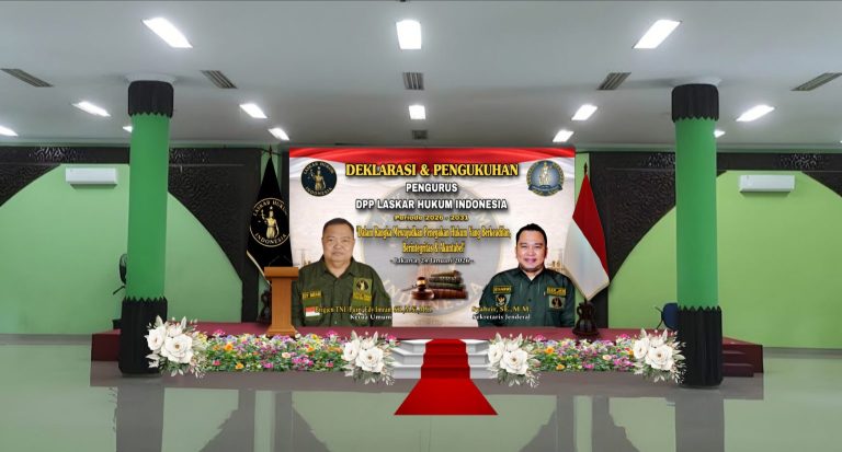 DPP Laskar Hukum Indonesia Akan Gelar Deklarasi dan Pengukuhan Pengurus