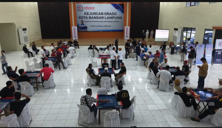 Pengurus ORADO Bandar Lampung Melaksanakan Kejuaraan Cabang Selama 2 Hari