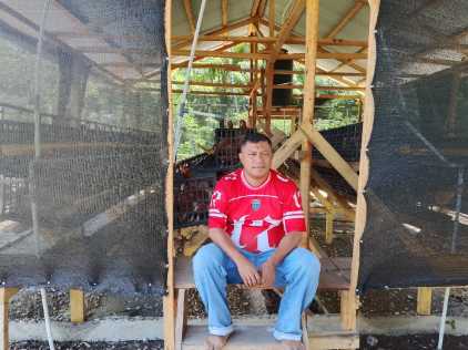 Kembangkan Ketahanan Pangan, Camat Tantim Gerakan Program Tanam Padi Ladang dan Peternakan Ayam Petelur