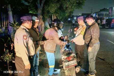 Patroli KRYD dan Razia Stasioner, Polsek Cilincing Perketat Pengawasan Titik Rawan Tawuran dan Begal