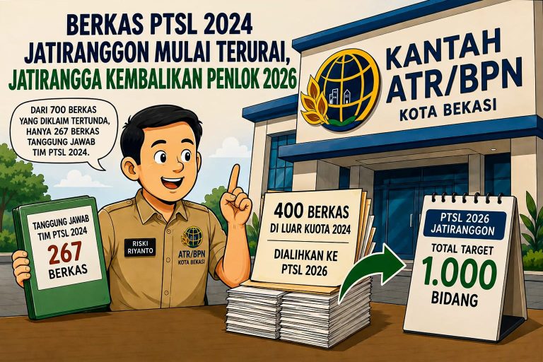 Berkas PTSL 2024 Jatiranggon Mulai Terurai, Jatirangga Kembalikan Penlok 2026