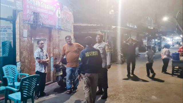 Respon Cepat Layanan 110, Polsek Koja Cek TKP Dugaan Tawuran di Pasar Waru