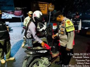 Polsek Koja Gencarkan Patroli KRYD, Tak Beri Ruang Pelaku Tawuran dan Kejahatan