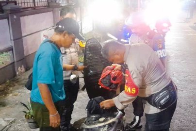 Polsek Koja Gelar Patroli KRYD untuk Antisipasi Tawuran dan Kejahatan Jalanan