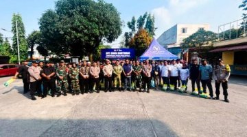 Polsek Koja Gelar Apel Sabuk Kamtibmas, Perkuat Sinergi Masyarakat Dukung Program Jaga Jakarta