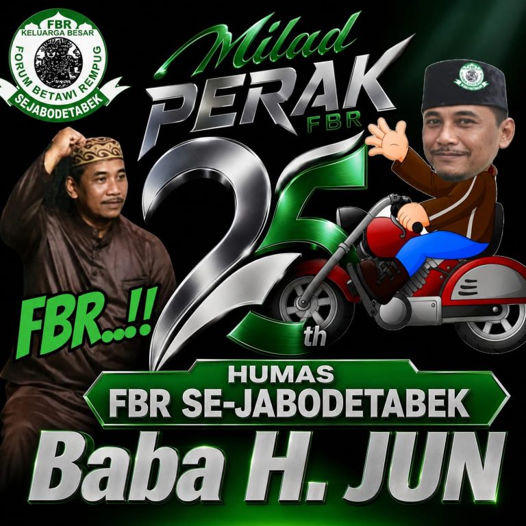 Humas Pimpus FBR Ajak Seluruh Anggota Tunjukkan Karya di Milad Perak ke-25 FBR Se-Jabodetabek