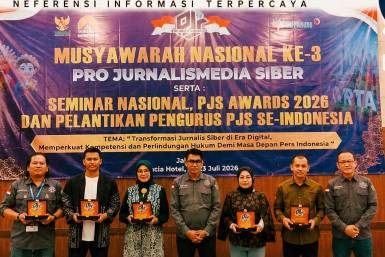 Tujuh Tokoh Publik Terima Award, Kakanwil Dirjen Pemasyarakatan Babel Sebut PJS Relevan dengan Dunia Jurnalistik
