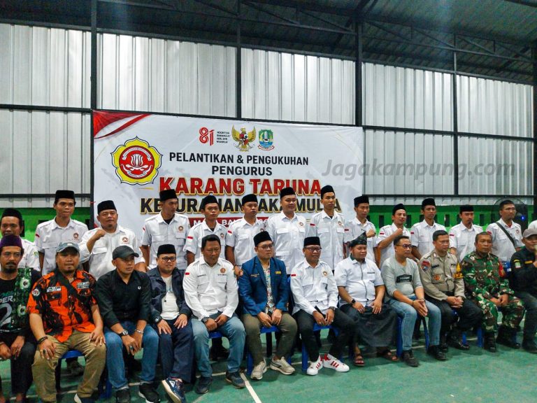 Karang Taruna Jakamulya Dilantik dan Dikukuhkan, Irgi Pimpin Periode 2026-2031