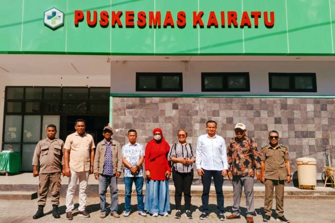 Tindaklanjuti Aduan Dampak Gangguan Galian C Disekitar Puskesmas Kairatu, Komisi III DPRD SBB Gelar Kunjungan