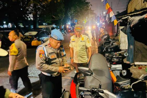 Polsek Koja Tingkatkan Patroli Malam untuk Tekan Aksi Tawuran dan Kejahatan Jalanan