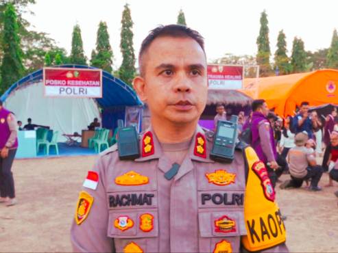 Polres Nagekeo Hadirkan Posko Terpadu untuk Warga Terdampak Gempa