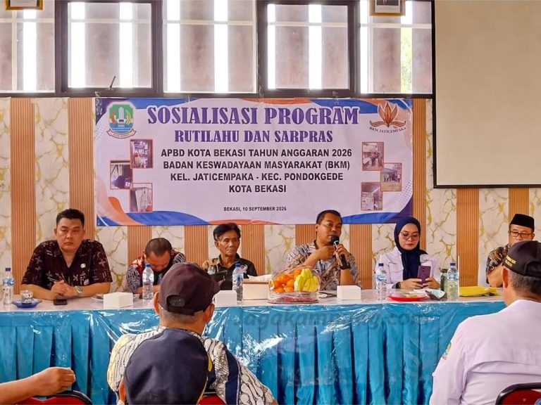 Total Anggaran Rp380 juta, BKM Jaticempaka Sosialisasikan Program Rutilahu dan Sarpras