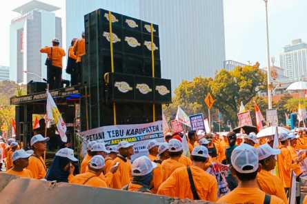 Petani Tebu Sampaikan Aspirasi di Monas, Polisi Siapkan Pelayanan